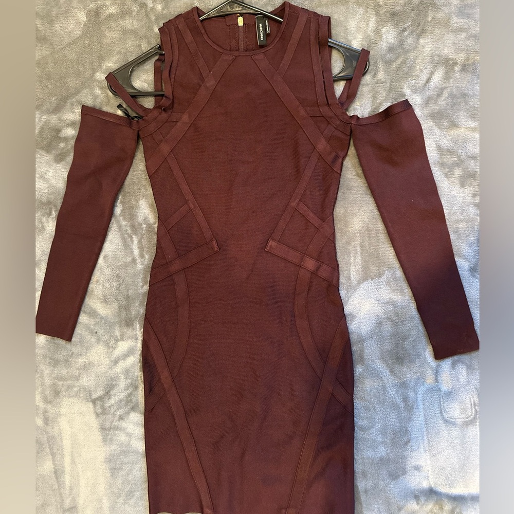 Marciano Burgundy Dress - Size XS